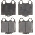 Raybestos ATD771C Disc Brake Pad Set Brake Parts Inc Raybestos AT Overstock Ceramic Disc Brake Pad Set
