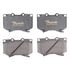 ATD812C by RAYBESTOS - Brake Parts Inc Raybestos AT Overstock Ceramic Disc Brake Pad Set