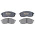 ATD815C by RAYBESTOS - Brake Parts Inc Raybestos AT Overstock Ceramic Disc Brake Pad Set