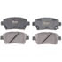 Raybestos ATD822C Disc Brake Pad Set Brake Parts Inc Raybestos AT Overstock Ceramic Disc Brake Pad Set