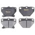 ATD823C by RAYBESTOS - Brake Parts Inc Raybestos AT Overstock Ceramic Disc Brake Pad Set