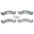 ATD821M by RAYBESTOS - Brake Parts Inc Raybestos AT Overstock Metallic Disc Brake Pad Set