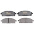 ATD855C by RAYBESTOS - Brake Parts Inc Raybestos AT Overstock Ceramic Disc Brake Pad Set