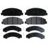 ATD827M by RAYBESTOS - Brake Parts Inc Raybestos AT Overstock Metallic Disc Brake Pad Set