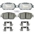 ATD908C by RAYBESTOS - Brake Parts Inc Raybestos AT Overstock Ceramic Disc Brake Pad Set