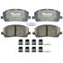 ATD884C by RAYBESTOS - Brake Parts Inc Raybestos AT Overstock Ceramic Disc Brake Pad Set