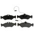 Raybestos ATD951M Disc Brake Pad Set Brake Parts Inc Raybestos AT Overstock Metallic Disc Brake Pad Set