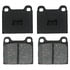 ATD96C by RAYBESTOS - Brake Parts Inc Raybestos AT Overstock Ceramic Disc Brake Pad Set
