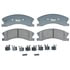 ATD945C by RAYBESTOS - Brake Parts Inc Raybestos AT Overstock Ceramic Disc Brake Pad Set