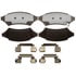 EHT1000H by RAYBESTOS - Raybestos Element3 Hybrid Brake Pad Set