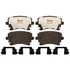 EHT1018H by RAYBESTOS - Raybestos Element3 Hybrid Brake Pad Set