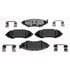 EHT1035H by RAYBESTOS - Raybestos Element3 Hybrid Brake Pad Set