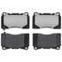 EHT1049 by RAYBESTOS - Raybestos Element3 Hybrid Brake Pad Set