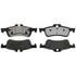 EHT1060 by RAYBESTOS - Raybestos Element3 Hybrid Brake Pad Set