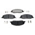 EHT1081H by RAYBESTOS - Raybestos Element3 Hybrid Brake Pad Set
