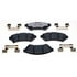 EHT1075H by RAYBESTOS - Raybestos Element3 Hybrid Brake Pad Set