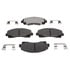 EHT1102H by RAYBESTOS - Raybestos Element3 Hybrid Brake Pad Set