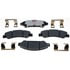 EHT1092H by RAYBESTOS - Raybestos Element3 Hybrid Brake Pad Set