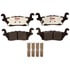 EHT1120H by RAYBESTOS - Raybestos Element3 Hybrid Brake Pad Set