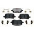 EHT1160H by RAYBESTOS - Raybestos Element3 Hybrid Brake Pad Set