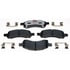 EHT1169H by RAYBESTOS - Raybestos Element3 Hybrid Brake Pad Set