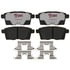EHT1259H by RAYBESTOS - Raybestos Element3 Hybrid Brake Pad Set