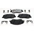 EHT1202H by RAYBESTOS - Raybestos Element3 Hybrid Brake Pad Set
