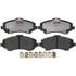 EHT1273H by RAYBESTOS - Raybestos Element3 Hybrid Brake Pad Set