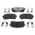 EHT1302H by RAYBESTOS - Raybestos Element3 Hybrid Brake Pad Set