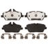 EHT1308H by RAYBESTOS - Raybestos Element3 Hybrid Brake Pad Set