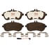 EHT1340H by RAYBESTOS - Raybestos Element3 Hybrid Brake Pad Set