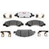 EHT1363AH by RAYBESTOS - Raybestos Element3 Hybrid Brake Pad Set