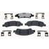 EHT1363H by RAYBESTOS - Raybestos Element3 Hybrid Brake Pad Set