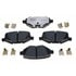 EHT1377H by RAYBESTOS - Raybestos Element3 Hybrid Brake Pad Set