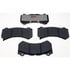 EHT1405 by RAYBESTOS - Raybestos Element3 Hybrid Brake Pad Set