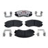 EHT1408H by RAYBESTOS - Raybestos Element3 Hybrid Brake Pad Set
