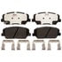 EHT1413H by RAYBESTOS - Raybestos Element3 Hybrid Brake Pad Set