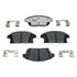 EHT1467H by RAYBESTOS - Raybestos Element3 Hybrid Brake Pad Set