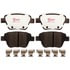 EHT1456H by RAYBESTOS - Raybestos Element3 Hybrid Brake Pad Set
