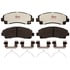 EHT1584H by RAYBESTOS - Raybestos Element3 Hybrid Brake Pad Set