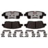 EHT1551H by RAYBESTOS - Raybestos Element3 Hybrid Brake Pad Set