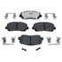 EHT1623AH by RAYBESTOS - Raybestos Element3 Hybrid Brake Pad Set