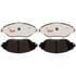 EHT1633 by RAYBESTOS - Raybestos Element3 Hybrid Brake Pad Set
