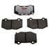 Raybestos EHT1718 Disc Brake Pad Set Raybestos Element3 Hybrid Brake Pad Set
