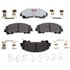 EHT1736H by RAYBESTOS - Raybestos Element3 Hybrid Brake Pad Set