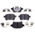 Raybestos EHT1722H Disc Brake Pad Set Raybestos Element3 Hybrid Brake Pad Set