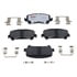 EHT1806H by RAYBESTOS - Raybestos Element3 Hybrid Brake Pad Set