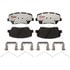 EHT1815H by RAYBESTOS - Raybestos Element3 Hybrid Brake Pad Set
