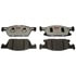 EHT1818A by RAYBESTOS - Raybestos Element3 Hybrid Brake Pad Set