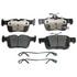 EHT1878H by RAYBESTOS - Raybestos Element3 Hybrid Brake Pad Set